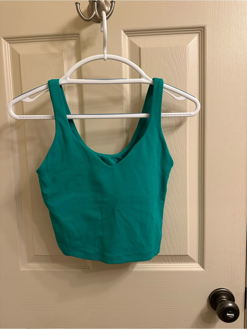 Lululemon Women’s Green V-Neck Tank Top